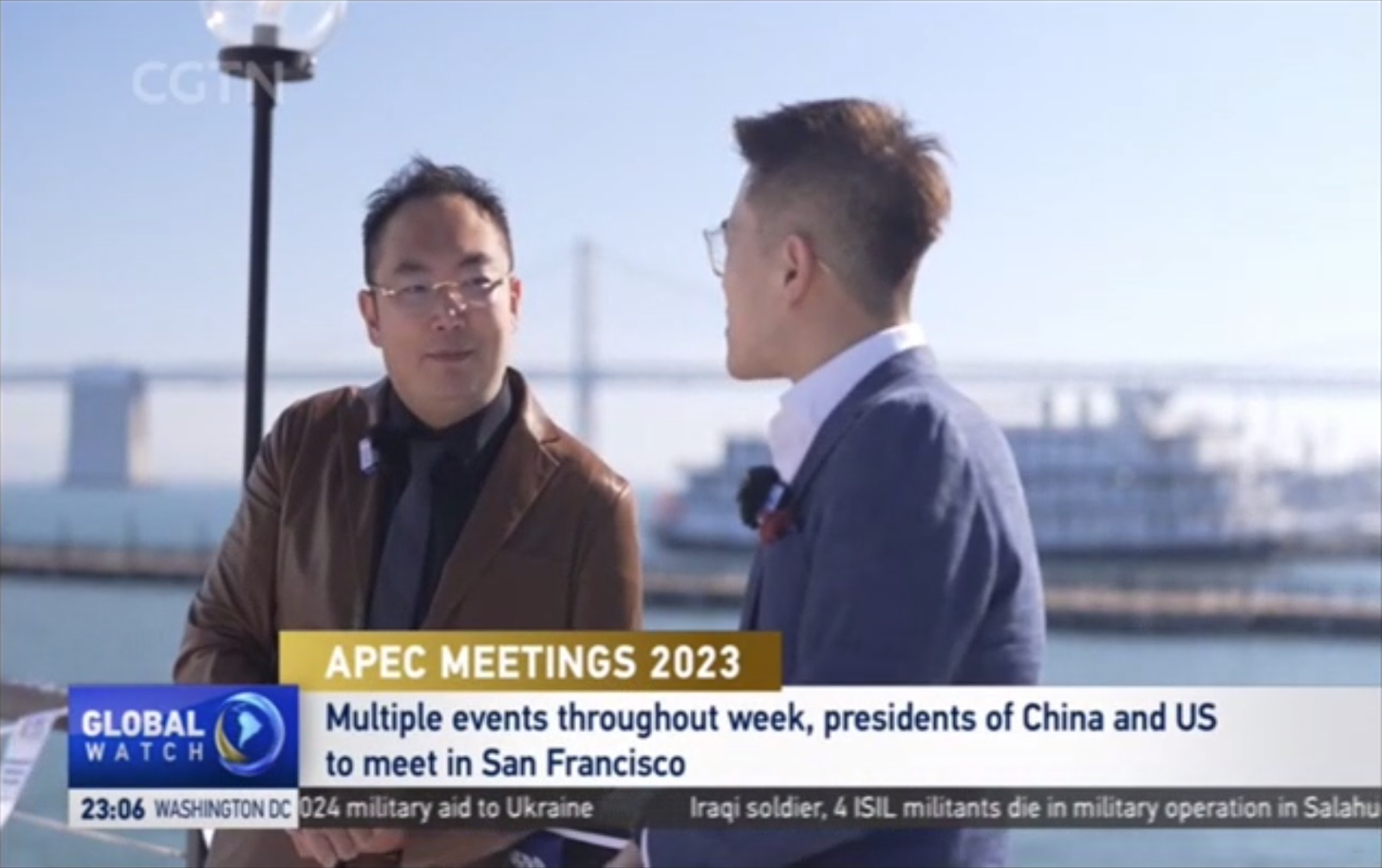 APEC��ί���Ž���ϯ��������CGTN�ɷ�